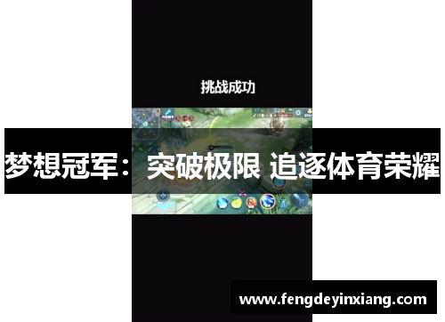 梦想冠军：突破极限 追逐体育荣耀